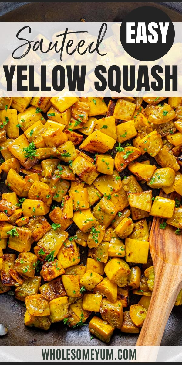 Yellow Squash Recipe Yellow Squash Side Dish Recipes, Recipes That Use Squash, Cooking With Squash, Easy Healthy Squash Recipes, Straightneck Squash Recipes, Oven Squash Recipes, Yellow Squash Healthy Recipes, Orange Squash Recipes, Golden Squash Recipes