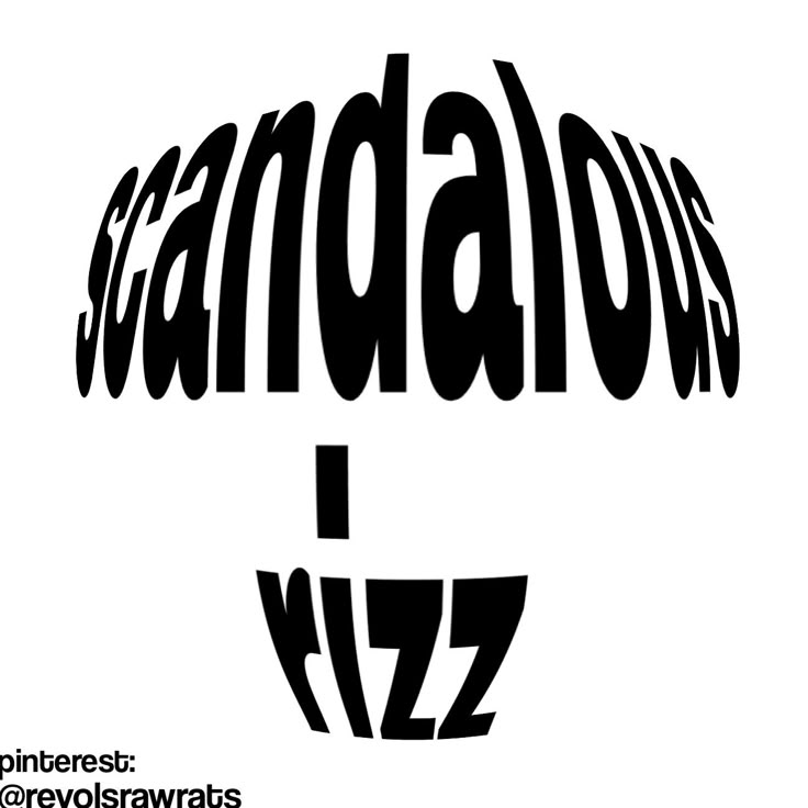 black and white photograph of the words grandadd, izz on a white background