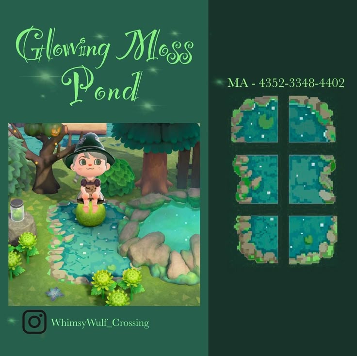 the front and back cover of glowing miss pond