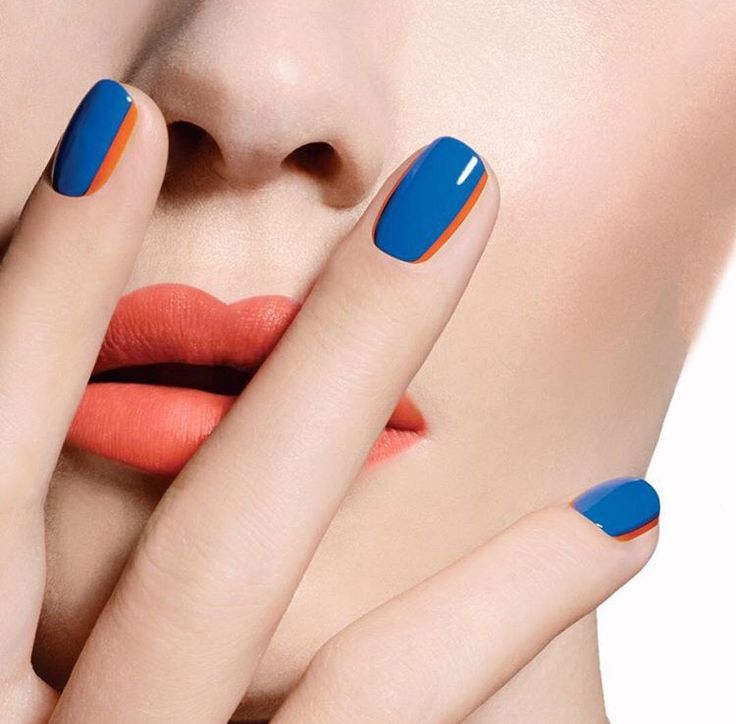 Color Block Nails, Minimal Nails Art, Subtle Nails, Minimal Nails, Lines On Nails, Ysl Beauty, Minimalist Nails, Funky Nails, Beauty And Lifestyle