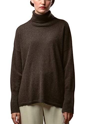 PURE CASHMERE NYC Womens Turtleneck Loose Fit Tunic Cocoa Brown M Blackfriday Thanksgiving sale USA Thanksgiving Sale, Fitted Tunic, Cocoa Brown, Womens Turtleneck, Outfit Women, Winter Outfit, Cocoa, Cashmere, Loose Fitting