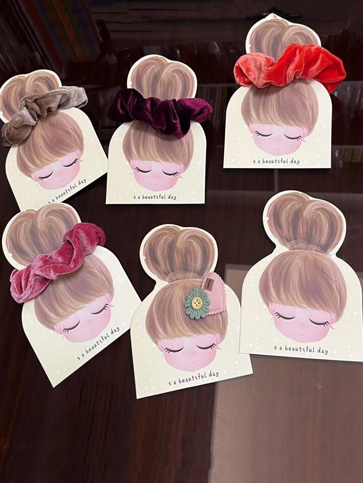 six different types of hair clips on top of a table