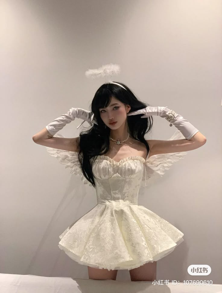 Pretty Halloween Costumes, Angel Outfit, Angel Costume, Halloween Costume Outfits, Fantasias Halloween, Cute Halloween Costumes, Halloween 2024, Grunge Outfits, Halloween Outfits