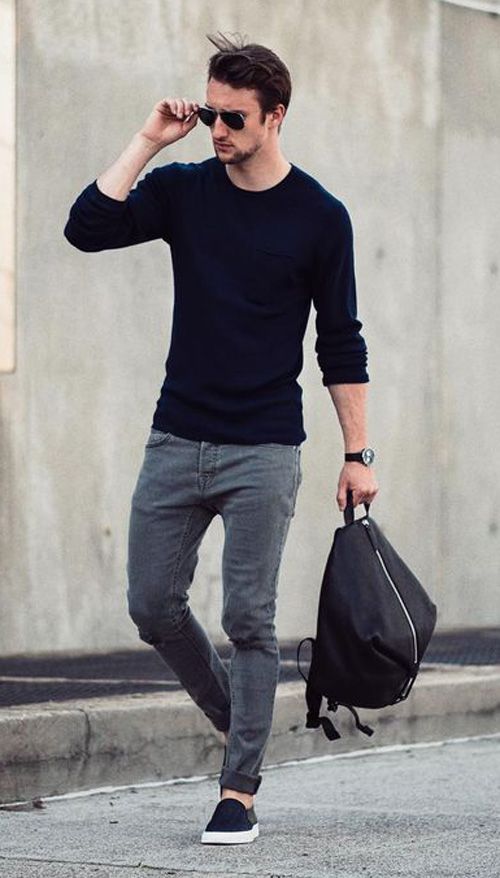 Cool Sweater And Jeans Combinations For Winters Style Inspiration Casual, Hipster Man, Mens Fashion Smart, Men's Street Style, Mens Fashion Rugged, Hipster Mens Fashion, New Years Outfit, Manama, Men's Outfits