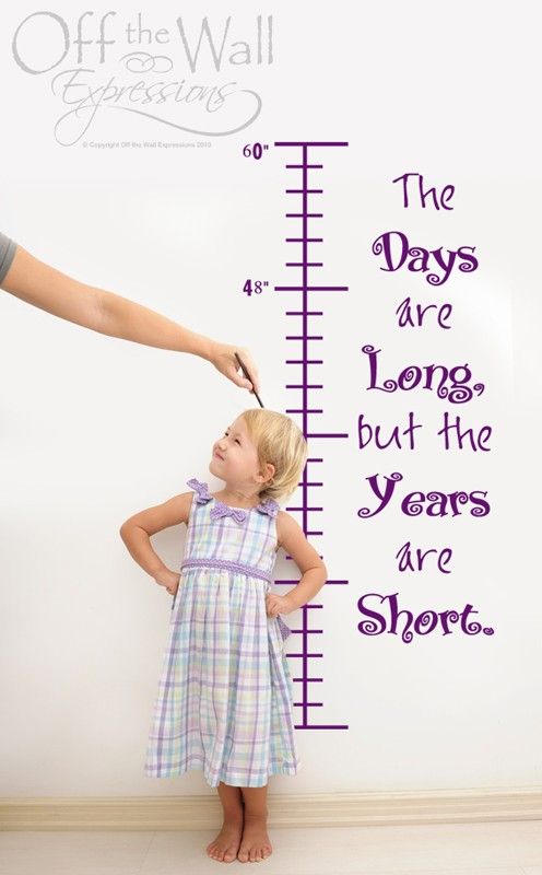 Day are long years are short growth chart by OffTheWallExpression, $30.00 Laundry Garage, Entry Area, Wall Growth Chart, Garage Entry, Art Children, Happiness Project, Height Chart, Word Wall Art, Vinyl Graphics