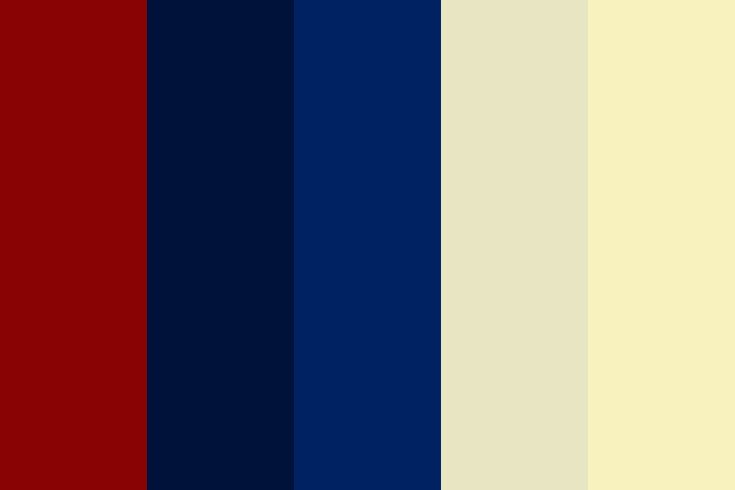 an image of a color scheme with red, white and blue colors in the background