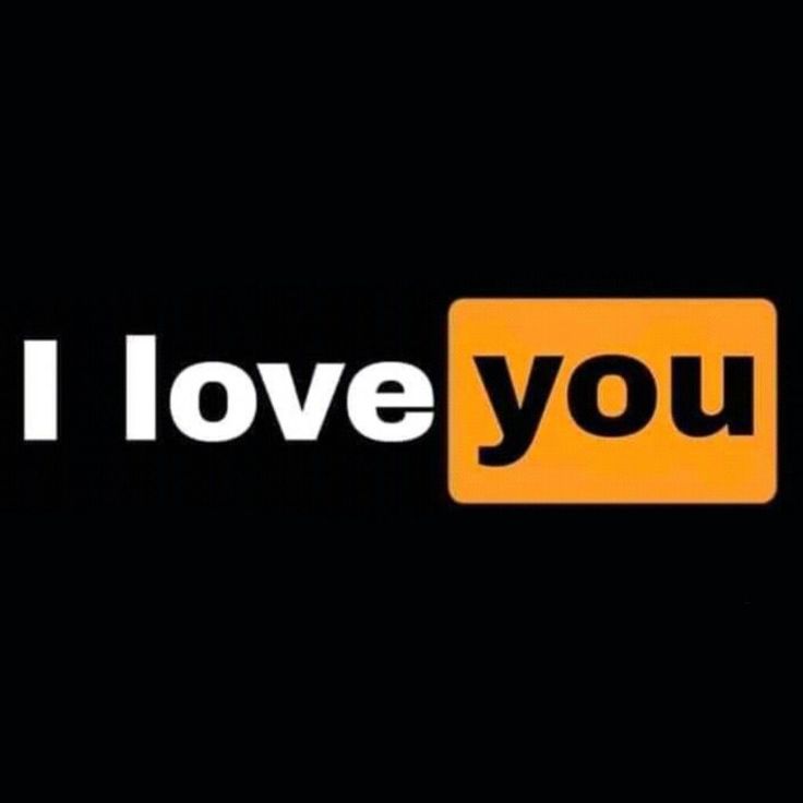 i love you sticker on a black background with the words, i love you