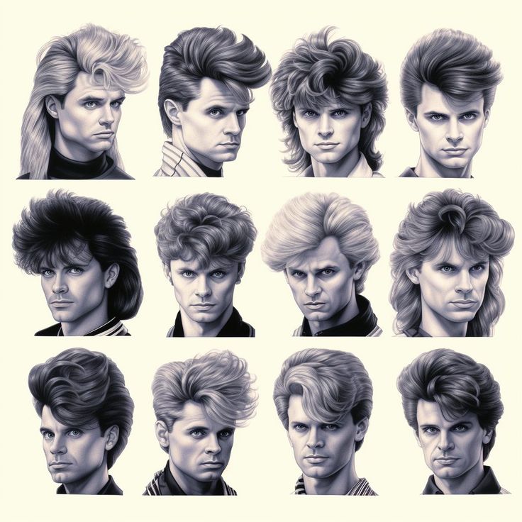 1980s Hairstyles for Men: A Journey from the Past to the Present – VAGA magazine Mens 80s Hairstyles, 80s Men Hairstyles, 80s Hairstyles Men, 1980 Hairstyles, 1980s Hairstyles, 80s Men Fashion, 1980's Hair, 80s Haircuts, 80 S Hairstyles