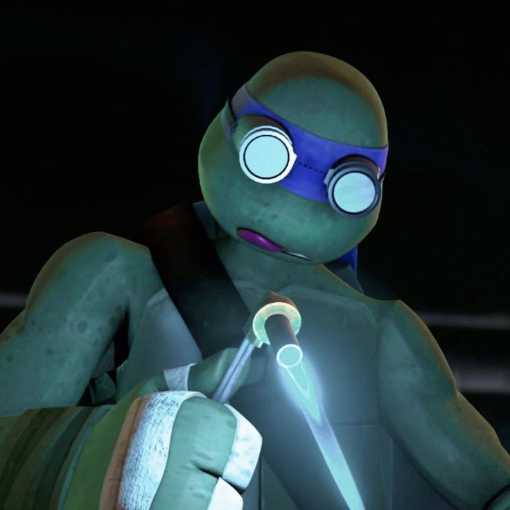 an animated character holding a flashlight in his hand