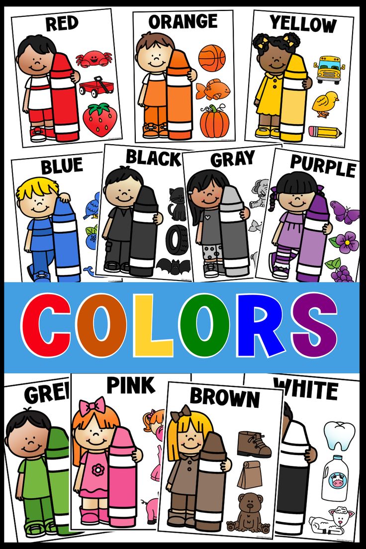 color matching worksheet for the fall and winter months with pictures of people in different colors