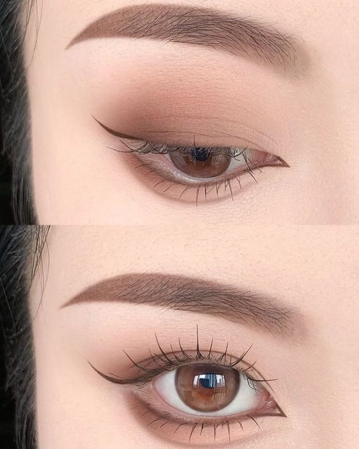 Aesthetic Eye Makeup, Aesthetic Eye, Eyes Aesthetic, Korean Eye, Gyaru Makeup, Soft Makeup Looks, Doll Eye Makeup, Kawaii Makeup, Korean Eye Makeup