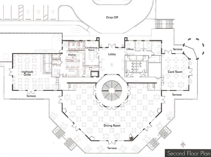 the floor plan for this house is very large