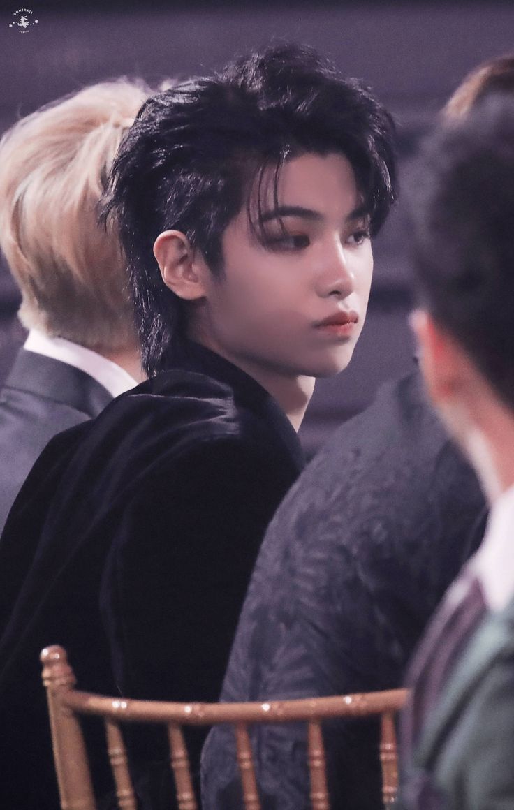 Kpop Male Hairstyles, Asain Hairstyle, Huang Minghao, Justin Huang Minghao, Korean Boy Hairstyle, Justin Huang, Asian Haircut, Long Hair Ponytail, Natural Hair Diy