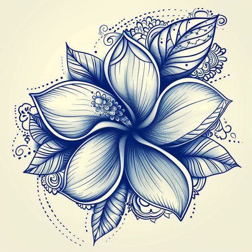 Plumeria Tattoo Design Pack Thigh Tattoos Women Not Flowers, Small Tattoos On Buttocks For Women, Plumeria Sleeve Tattoo, Plumeria Tattoo Behind Ear, Hummingbird With Flowers Tattoo, Hawaii Theme Tattoo, Strong Black Woman Tattoo Ideas, Plumeria Tattoo Stencil, Frangipani Tattoo Designs