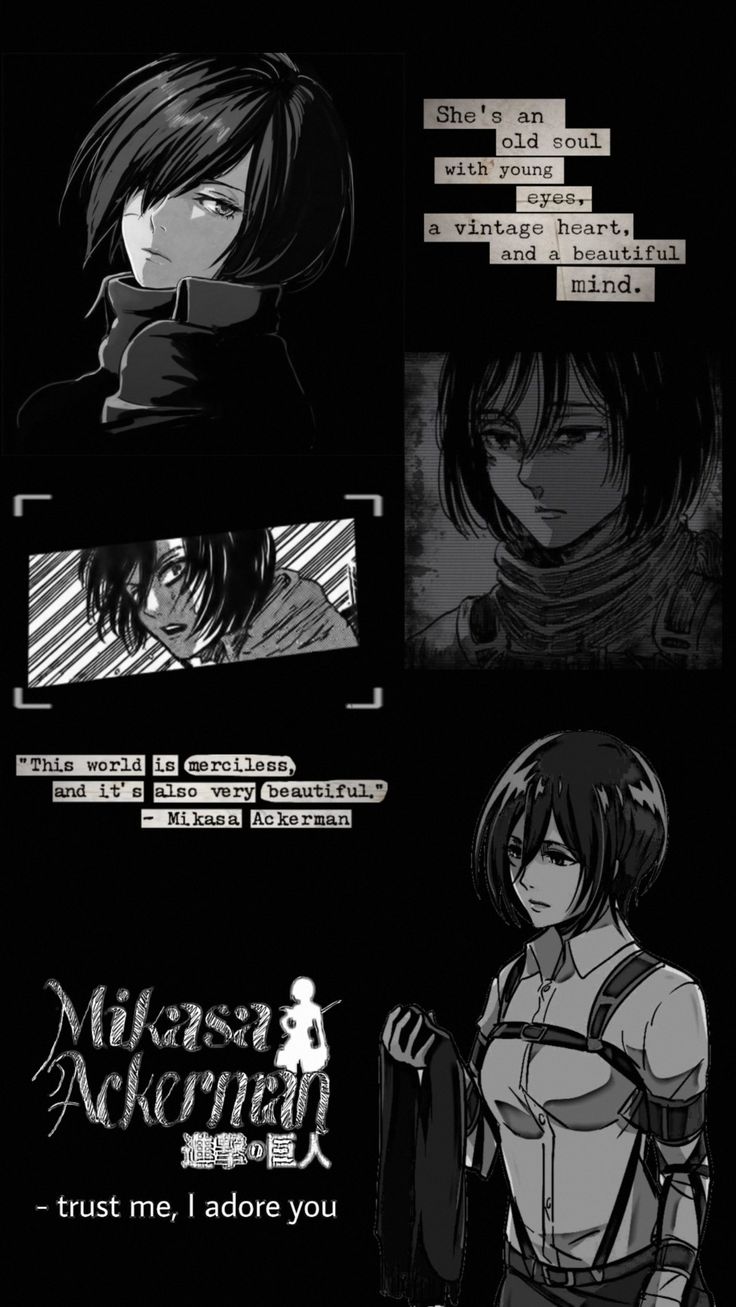 an image of some anime characters in black and white with the caption's above them