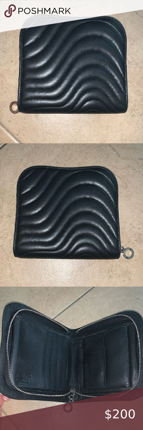 Mont Blanc wallet excellent condition Mont Blanc Bags Wallets Mont Blanc Wallet, Zip Around Wallet, Full Service, Wallets, Bag Lady, Fast Delivery, Wallet, Fashion Trends, Women Shopping