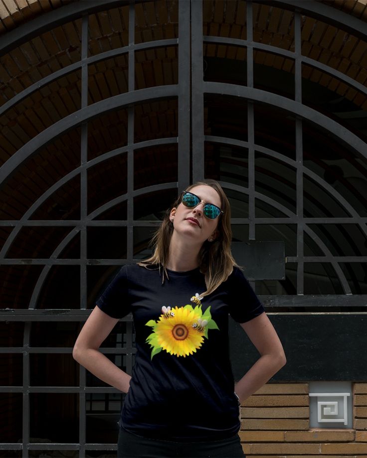 Bees flying around sunflower #SunflowerShirt #SunflowerLoverShirt #SunflowerPrintShirt #FunnySunflowerlovergift #SunflowerShirtWomen #LoveSunflower #SunflowerLover #Tshirt #Womenstshirt #Hoodie #Tank #Crewneck #Longsleevetshirt #BaseballTee #Cases #Mugs #Totes #fashion2020 #womenfashion2020 #fashionstyle2020 #Tshirt2020 #tshirtdesign2020 Guitar Concert, Vintage Workout, Funny Motorcycle, Sunflower Shirt, Design Fields, Fitness Bodybuilding, Motorcycle Racing, Music Guitar, No Fear