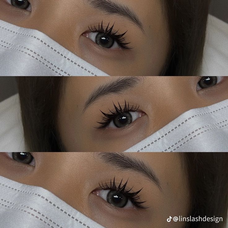 Lash Extensions Monolid, Aesthetic Lash Extensions, Monolid Eyes, Tiktok Aesthetic, Fake Eyelashes, Lash Extensions, Eyelashes, Lashes, Makeup