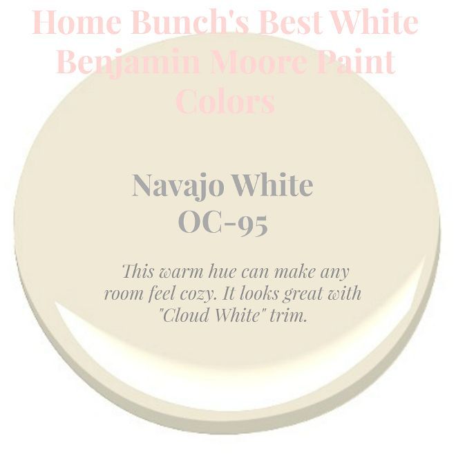 a white plate with the words navajo white oc - 05 on it