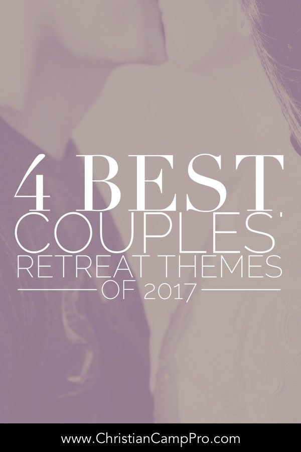 a couple kissing each other with the text 4 best couples'retreathemes of 2011