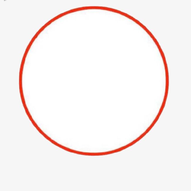 an image of a red circle on a white background