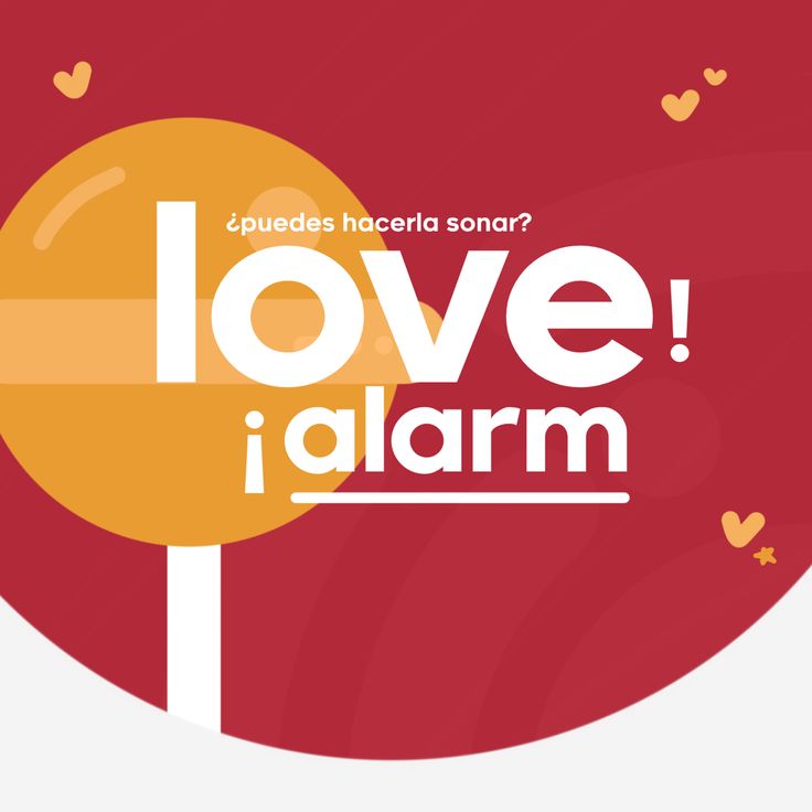 an orange lollipop with the words love i alarm written in white on it