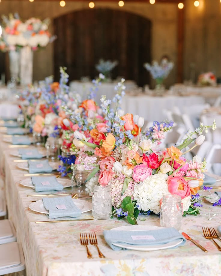 colorful decor and rentals Simple Southern Wedding, Southern Belle Wedding, Southern Charm Wedding, Southern Wedding Inspiration, April Wedding, Southern Charm, Southern Weddings, Reception Table, Southern Belle