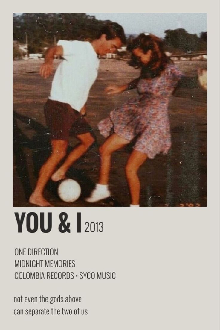 an advertisement for a concert with two people kicking a soccer ball