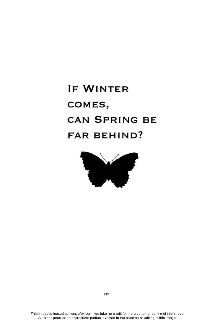 a black and white photo with the words if winter comes, can spring be far behind?