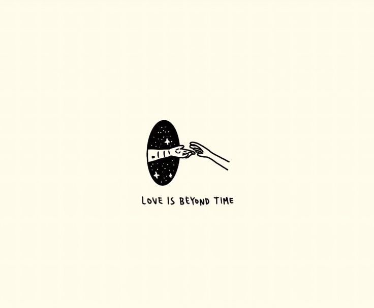 the logo for love is beyond time