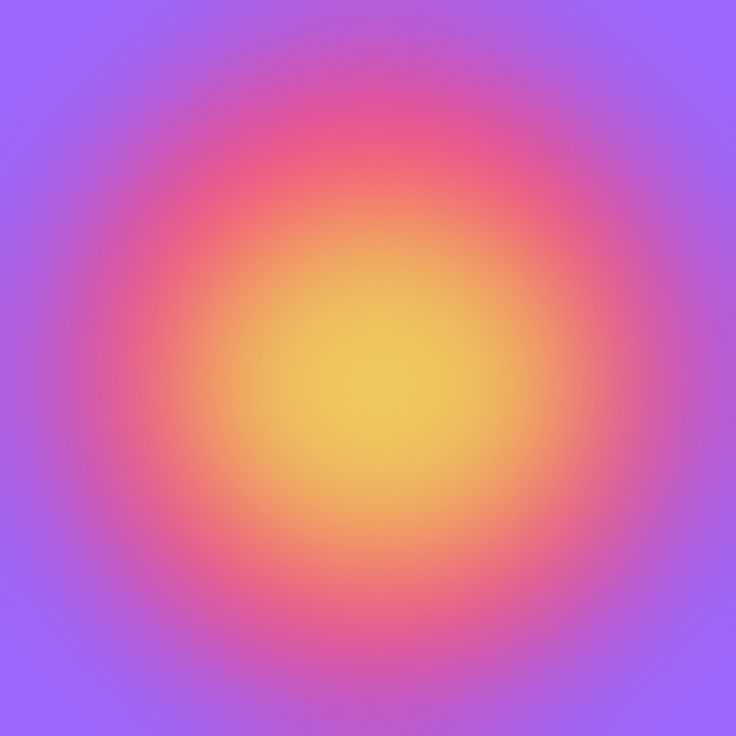 an orange and pink circular pattern on a purple background with some light in the middle