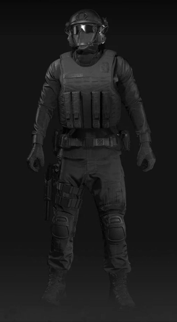 Special Ops Uniform, Soldier Black Uniform, Special Forces Black Uniform, Soldier Clothes, Mexican Special Forces, Soldier Concept, Sci Fi Military Uniform, Ghost Recon Breakpoint, Tom Clancy Ghost Recon Future Soldier