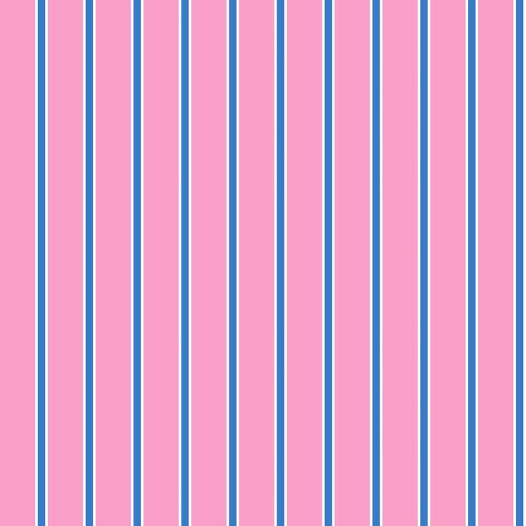 a pink and blue striped wallpaper pattern