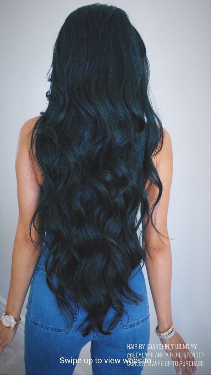 Black Wavy Hair, Long Silky Hair, Long Dark Hair, Long Black Hair, Combo Kit, Long Wavy Hair, Beautiful Long Hair, Hair Inspo Color, Silky Hair