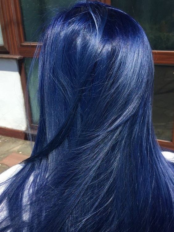 Royal Blue Hair, Dyed Hair Blue, Dark Blue Hair, Red Hair Inspo, Hair Color Streaks, Hair Streaks, Dyed Hair Inspiration, Pretty Hair Color, Hair Stylies