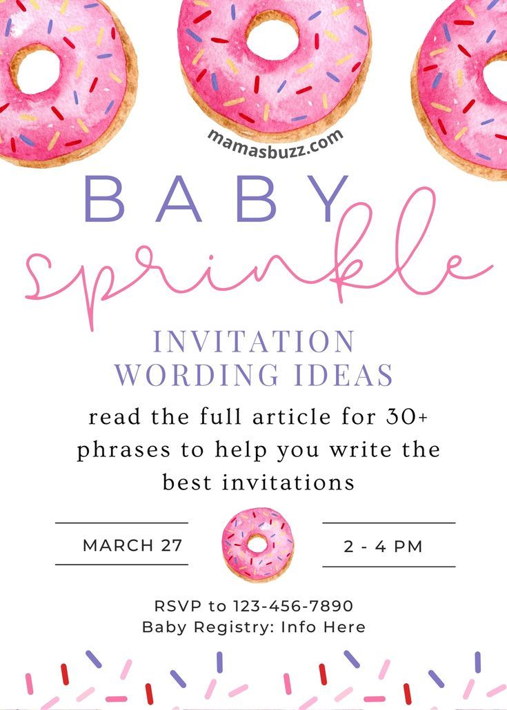 baby sprinkle invitation Baby Girl Sprinkle Shower Ideas, 2nd Baby Shower Ideas, Second Baby Shower Ideas, Baby Sprinkle Invitations Wording, Sprinkle Baby Shower Ideas, Baby Sprinkle Theme, Baby Sprinkle Ideas, Sprinkle Baby Shower Girl, Baby Sprinkle Decorations