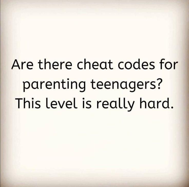 Sarcastic Mom Quotes, Cheat Code, Funny Quotes For Kids, Parenting Teenagers, Mom Life Quotes, Hard Quotes, Son Quotes, Teen Humor, Mom Memes