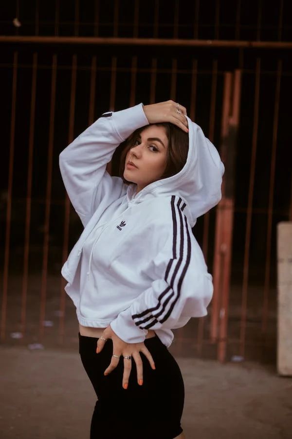 Dress with passion Adidas Cropped Hoodie, Positive Outlook On Life, The Key To Success, Trust Your Instincts, Key To Success, Embrace Change, Adidas Hoodie, Street Photo, Fashion Photoshoot