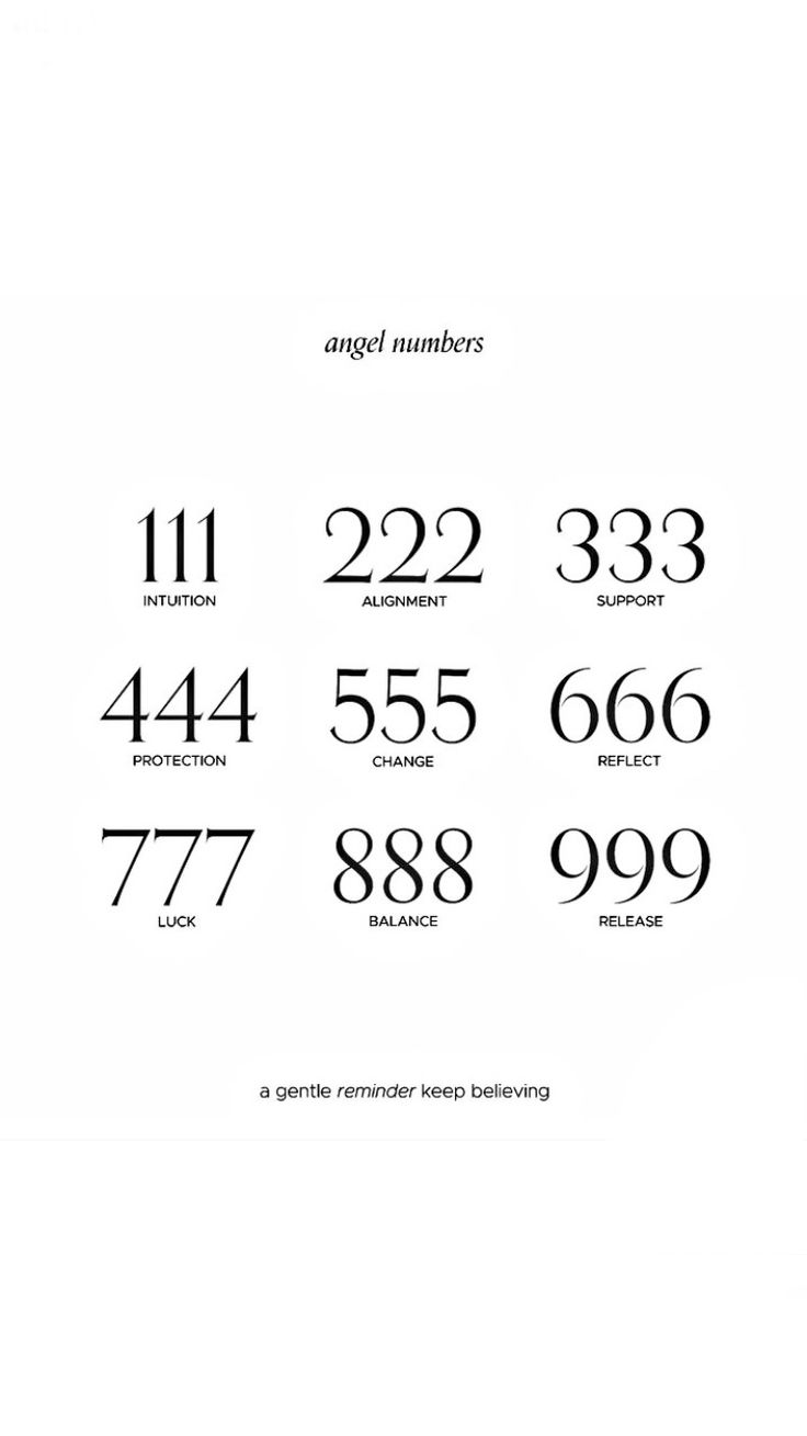 the numbers are arranged in black and white for each number to be written on it