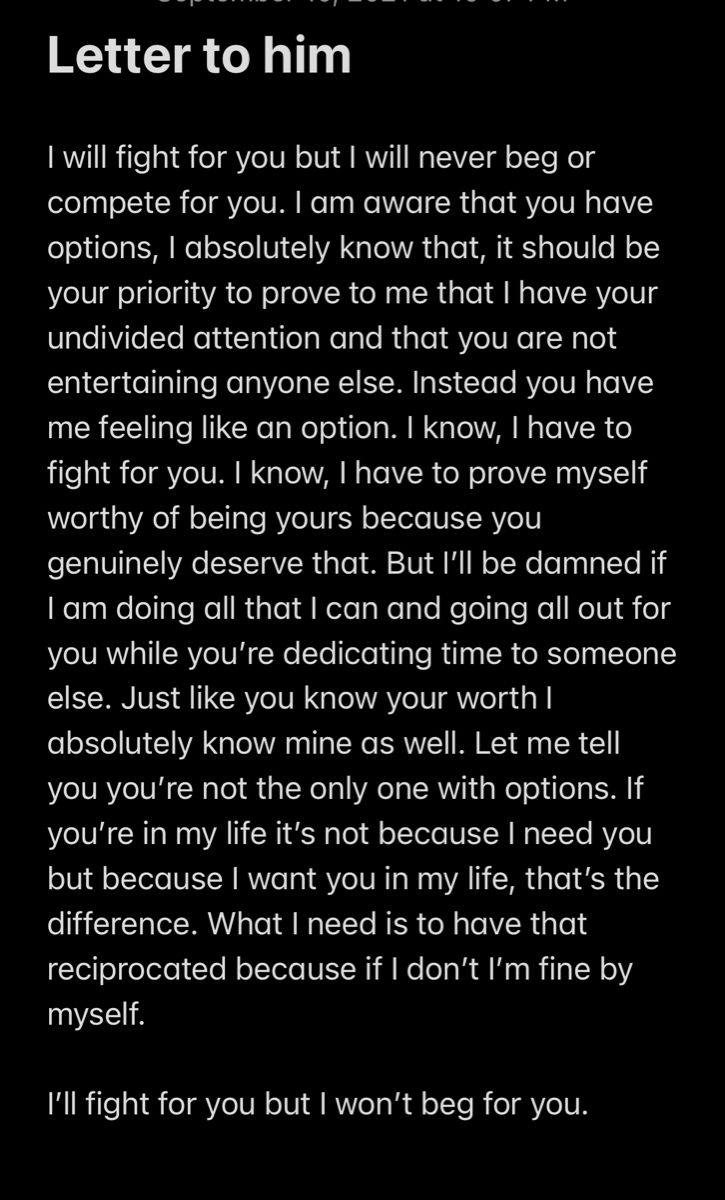 #fighternotalover #love #lovernotafighter #letter #him When You Argue With Your Boyfriend, I Miss You Paragraphs For Him, Begging For Love Quotes, Flirty Text Messages For Her, Never Beg For Love, Begging For Love, Letter To Him, Text Messages For Her, Creative Tiktok