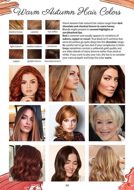 Hair Color For True Autumn Skin Tone, Pale Autumn Color Palette, Best Hair Color For Autumn Skin Tone, Warm Autumn Hair Color Palette, True Spring Hair Color Ideas, True Autumn Red Hair, Hair Color For Deep Autumn Skin Tone, Hoc Autumn Hair, True Autumn Hair Color Palette