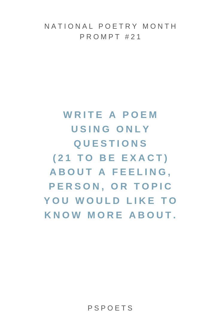 the poem written in blue ink on a white background with text that reads, write a poem