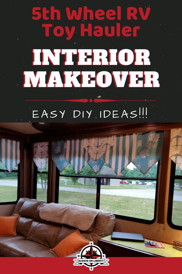 the interior makeover is easy to do and it's great for any rver