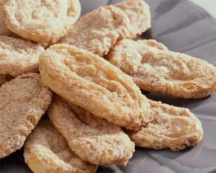 a pile of cookies sitting on top of a plate