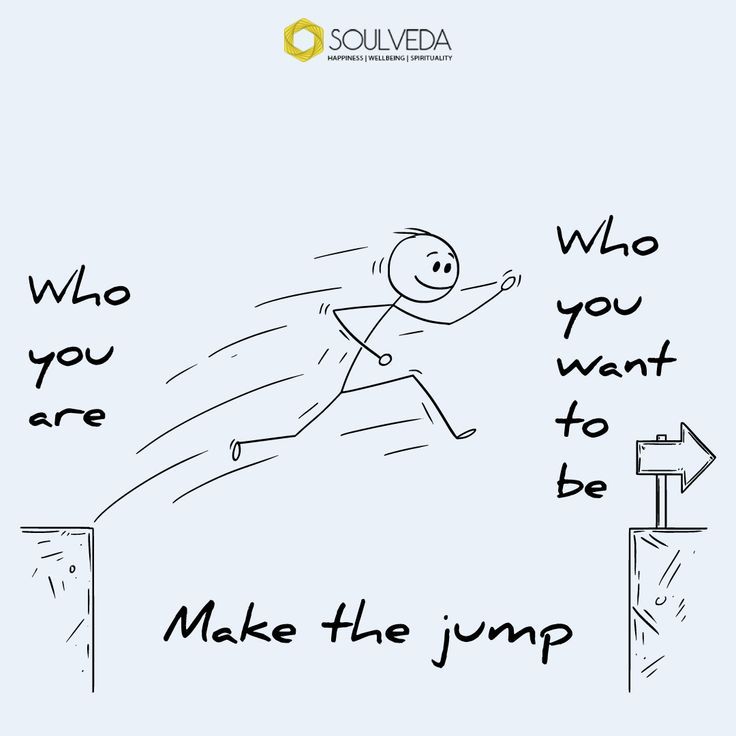 a cartoon drawing of a person jumping over a jump with the words who you want to be