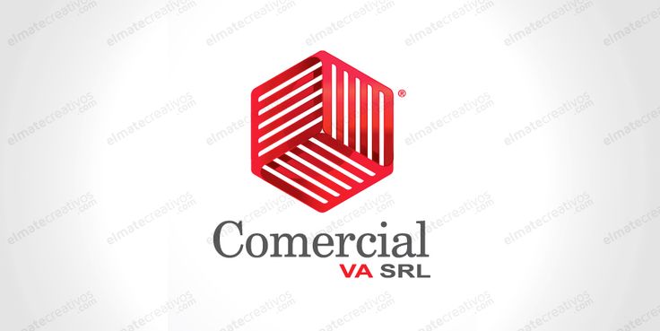 the logo for commercial va srl, which is designed to look like a hexagonal