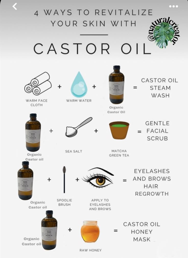 Castor Oil Diy, Castor Oil Benefits Skin, Castor Oil Uses, Koleksi Makeup, Castor Oil Benefits, Home Health Remedies, Oil Benefits, Skin Care Remedies, Skin Care Recipes