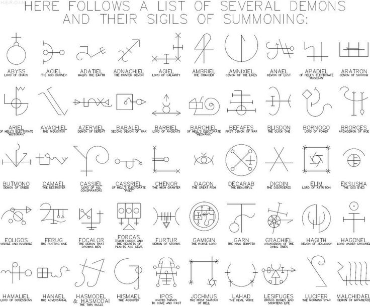 the symbols and their meanings are shown in this handwritten font, which is used to describe