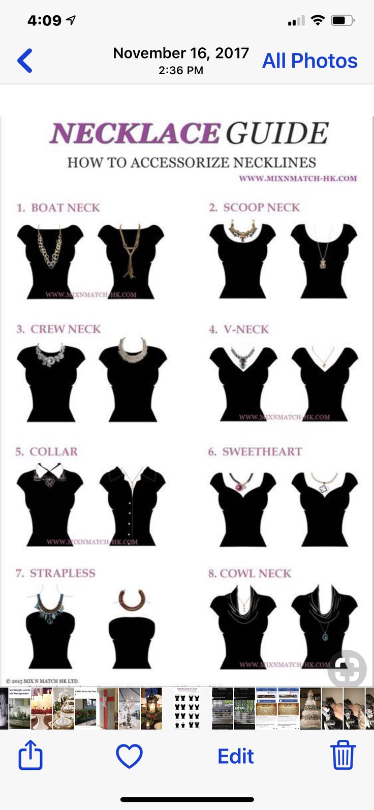 Necklaces With Necklines, Almond Shape Eyes, Classy School Outfits, Necklaces For Necklines, Neckline Necklace Guide, Devil Wears Prada Outfits, Manali Trip, Deep Neck Dress, Necklace For Neckline