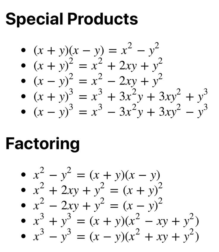 two different types of factoring and factoring are shown in the same diagram, one is